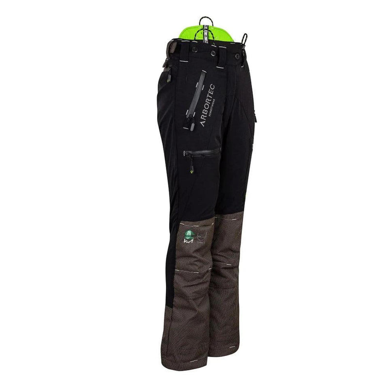 Arbortec Breatheflex Pro Female Type A Chainsaw Trousers - Black