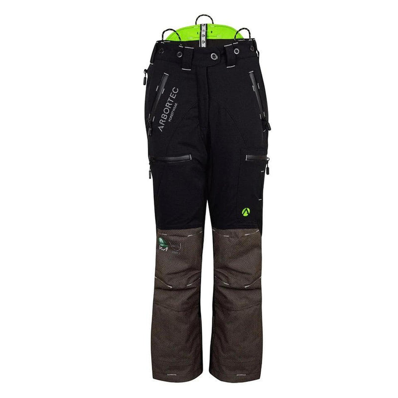 Arbortec Breatheflex Pro Female Type A Chainsaw Trousers - Black
