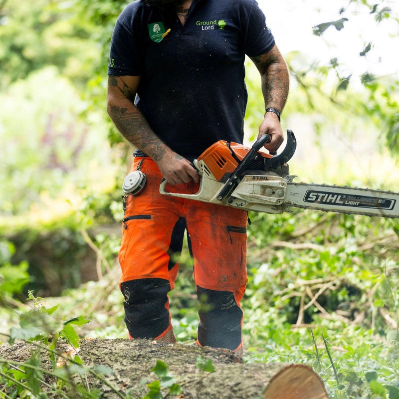 Arbortec Breatheflex Pro Type A Chainsaw Trousers - Hi-Vis Orange