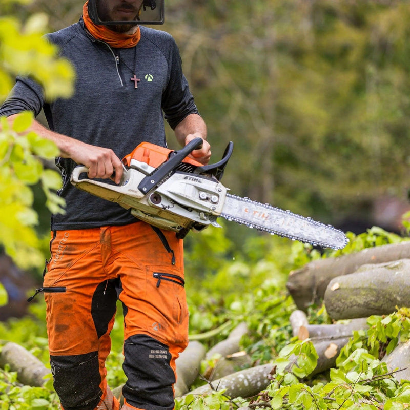 Arbortec Breatheflex Pro Type C Chainsaw Trousers - Hi-Vis Orange