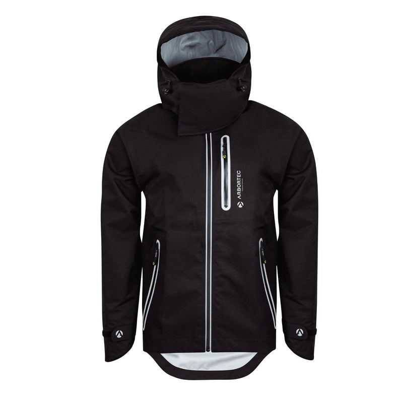 Arbortec Full Zip Waterproof Work Jacket - Black
