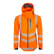 Arbortec Full Zip Waterproof Work Jacket - Hi-Vis Orange