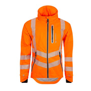 Arbortec Full Zip Waterproof Work Jacket - Hi-Vis Orange
