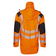 Arbortec Heavy Duty Full Zip Waterproof Jacket - Hi Vis Orange