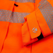 Arbortec Heavy Duty Full Zip Waterproof Jacket - Hi Vis Orange