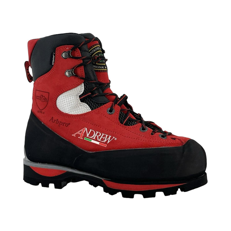 Arbpro / Andrew Cervino Wood Chainsaw Boots - Red