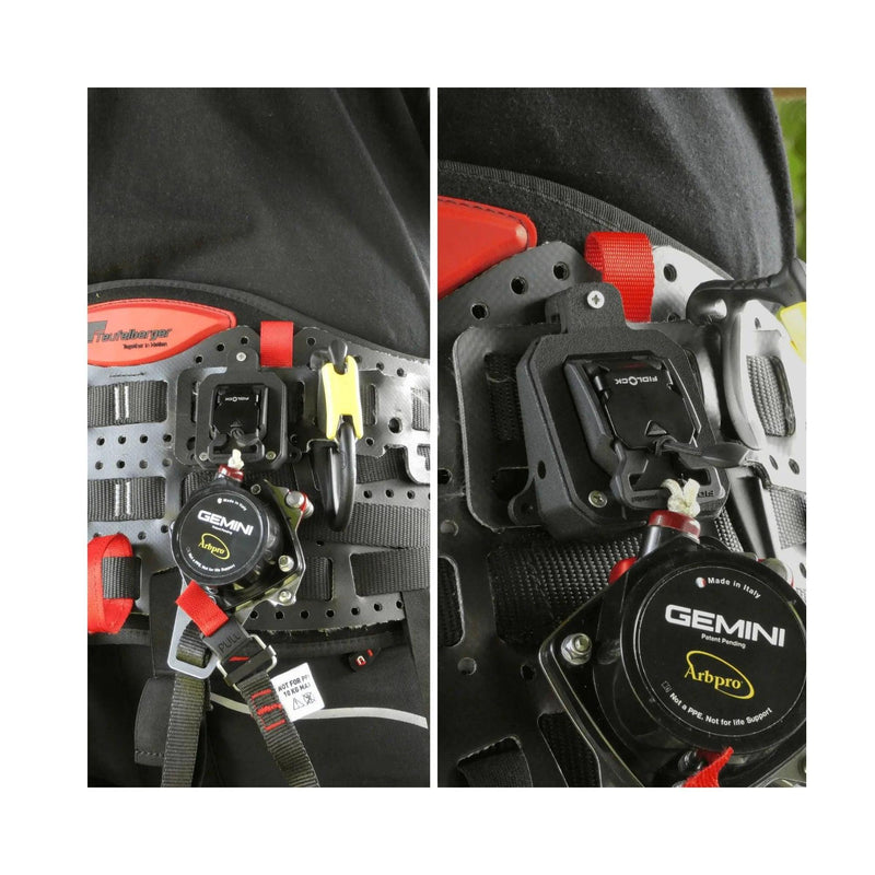 Arbpro Gemini Knee Magnetic Deluxe Harness Storage Assembly