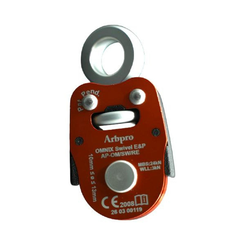 Arbpro Omnix Swivel Pulley - 1 Eye & Pin