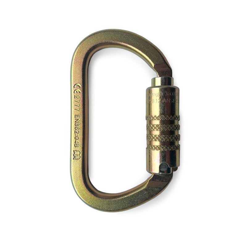 At Height K20 Offset Oval Steel 3 Way Carabiner