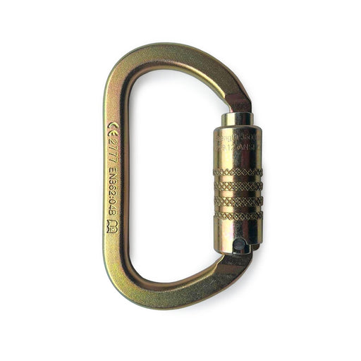 At Height K20 Offset Oval Steel 3 Way Carabiner
