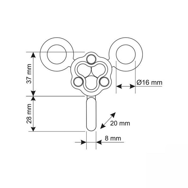 CAMP Gyro 3 Multi Directional Swivel