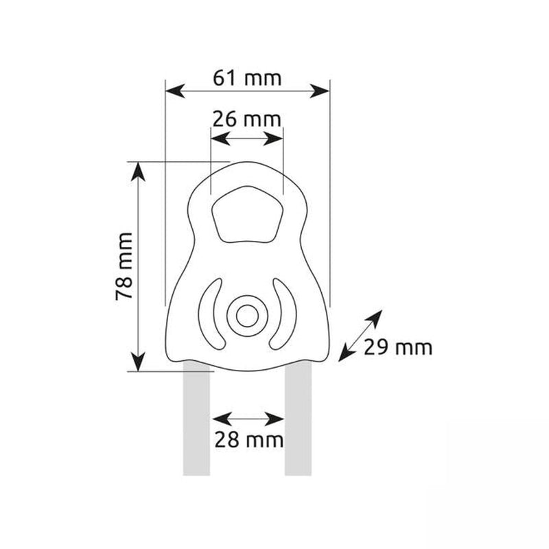 CAMP Tethys 13mm Pulley