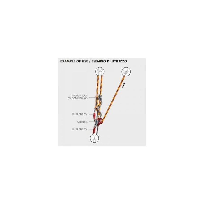 Climbing Technology Orbiter A Double Attachment Pulley