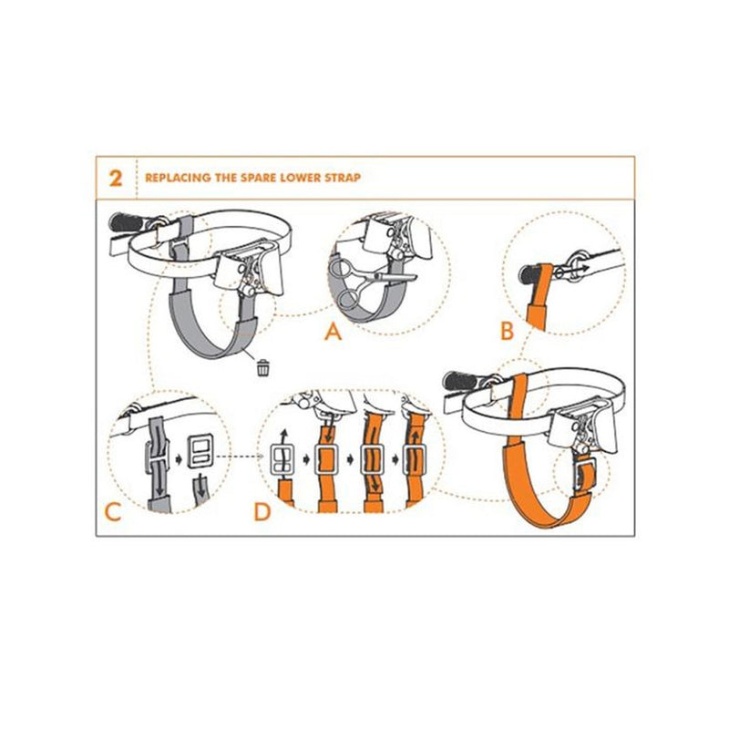 Climbing Technology Quick Step Undersole Strap Replacement Kit