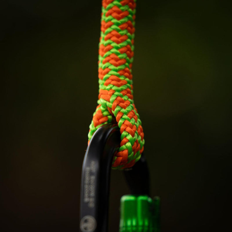 Cousin Atrax 11.6mm Climbing Rope - Green / Orange - 2 Splice