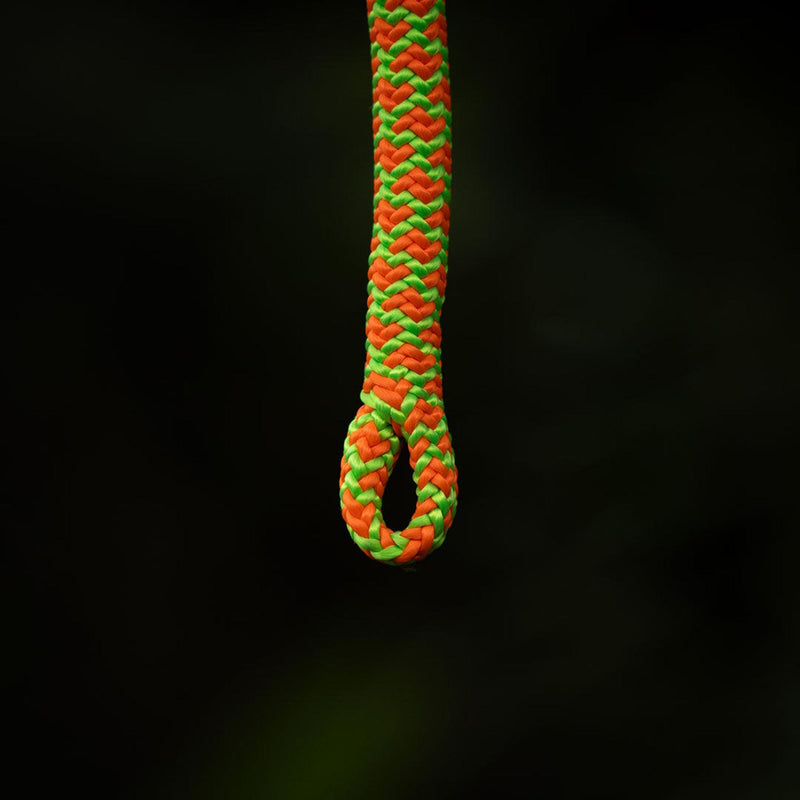 Cousin Atrax 11.6mm Climbing Rope - Green / Orange - 2 Splice