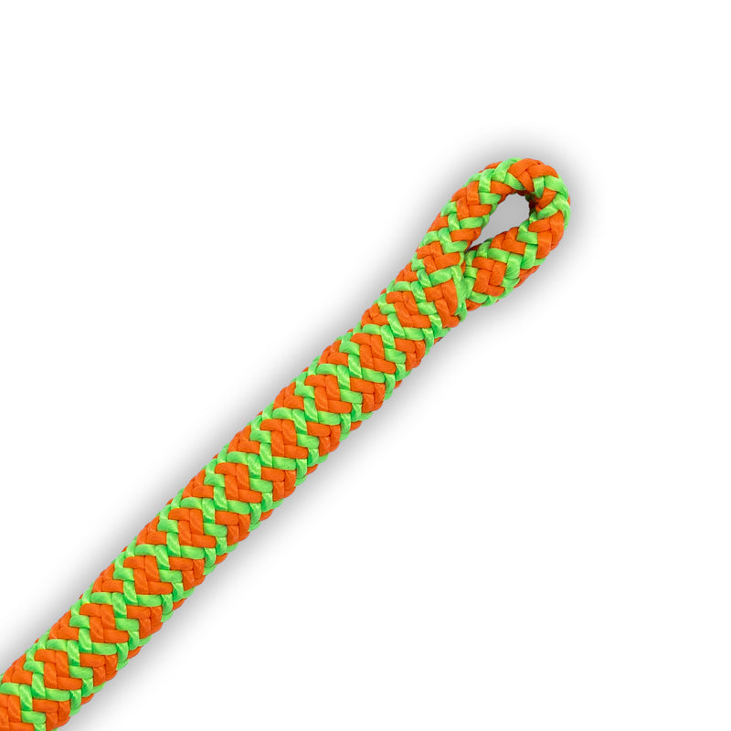 Cousin Atrax 11.6mm Climbing Rope - Green / Orange - 1 Splice