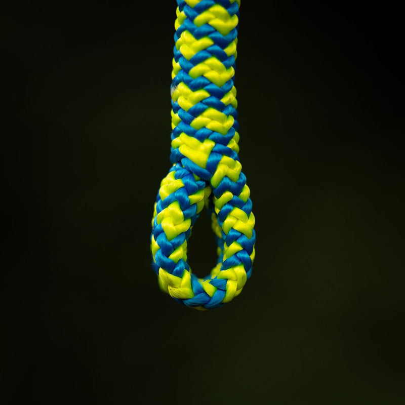 Cousin Atrax 11.6mm Climbing Rope - Yellow / Blue - 2 Splice