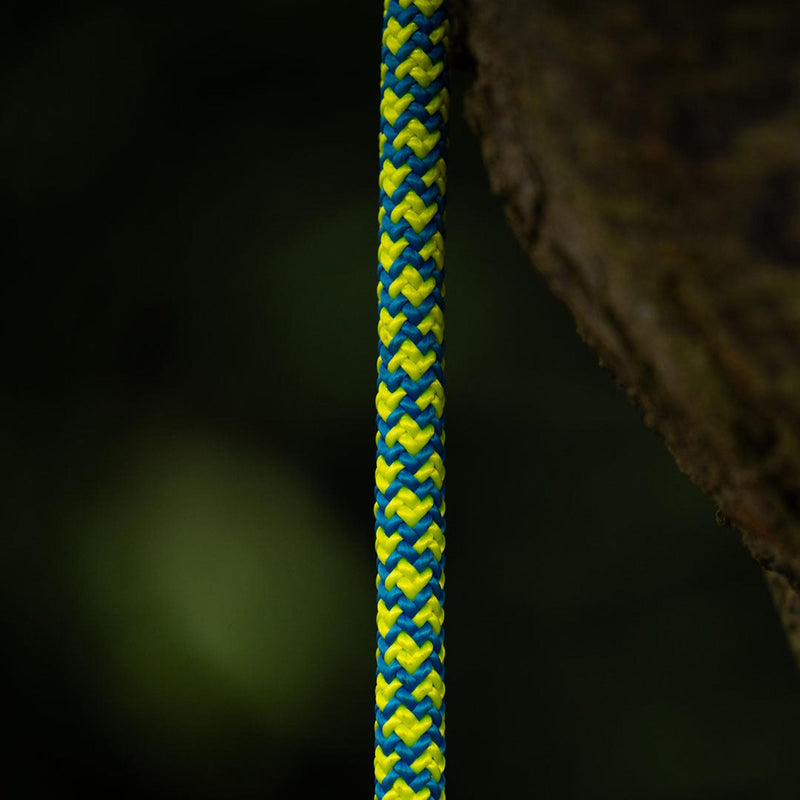 Cousin Atrax 11.6mm Climbing Rope - Yellow / Blue - No Splice