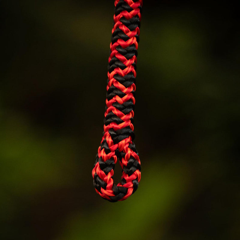 Cousin Black Widow 12.2mm Climbing Rope - Black / Red - 2 Splice