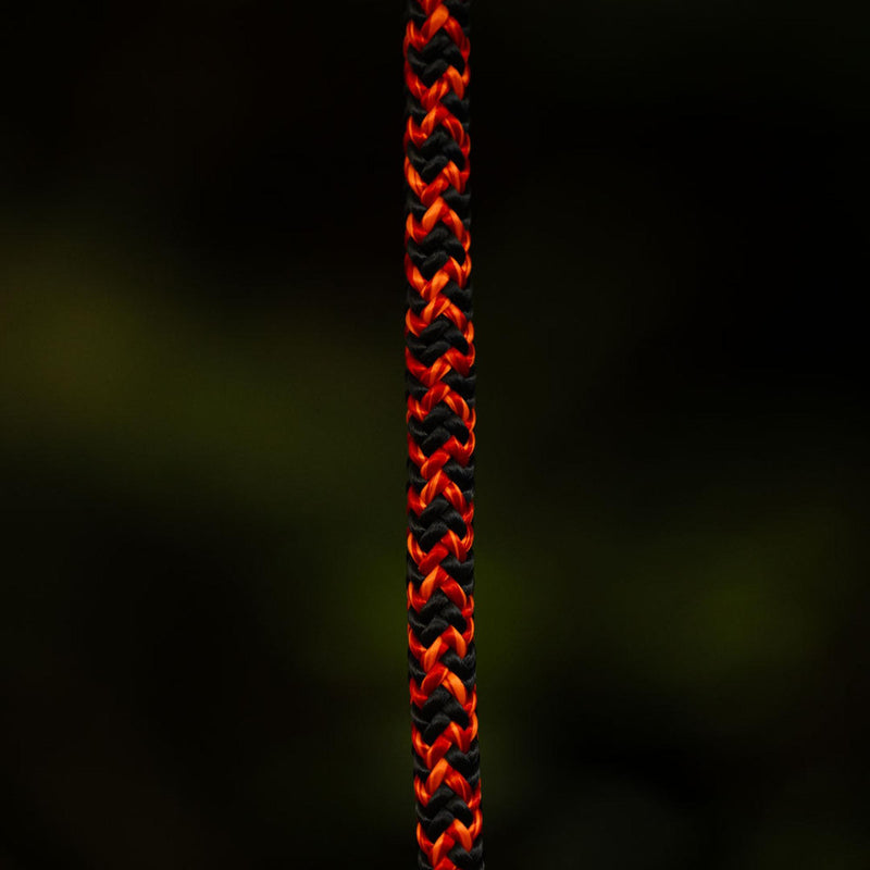 Cousin Black Widow 12.2mm Climbing Rope - Black / Red - Per Metre