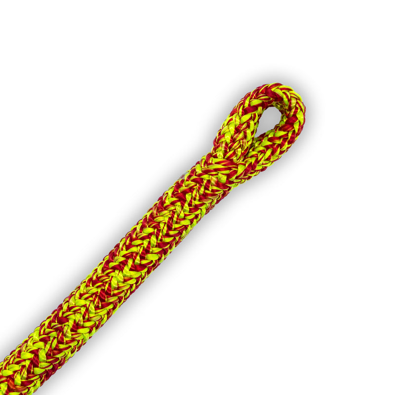 Cousin Lignum 12.5mm Climbing Rope - Red / Yellow - 1 Splice