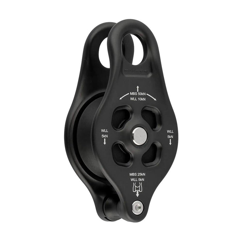 DMM 16mm Pinto Rig 2 Pulley - Matt Grey