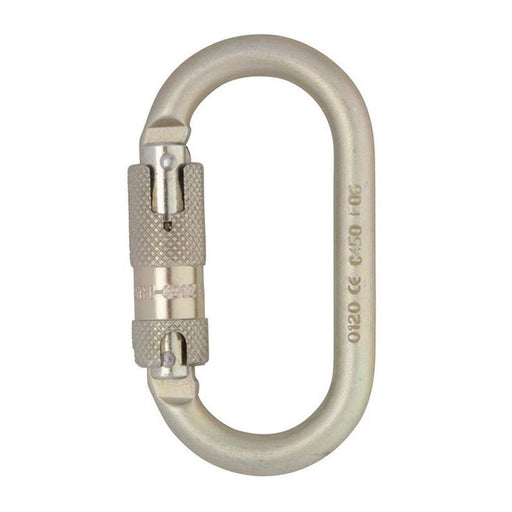 DMM Oval Steel 3 Way Locksafe Carabiner
