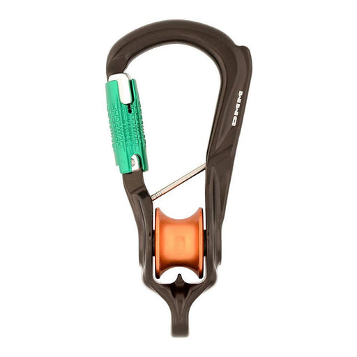 DMM Revolver Rig 3 Way Locksafe Carabiner - Titanium / Green