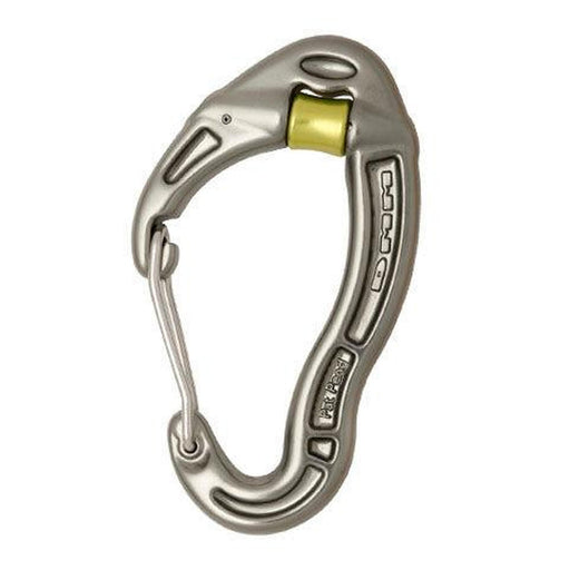 DMM Revolver Wiregate Carabiner - Titanium / Green