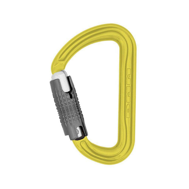 DMM Shadow Locksafe 3 Way Carabiner - Lime
