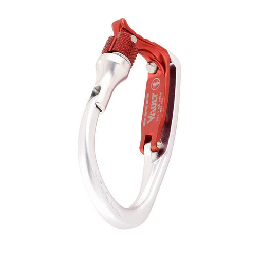 DMM Vault Locking Gate Tool Clip - Red / Silver