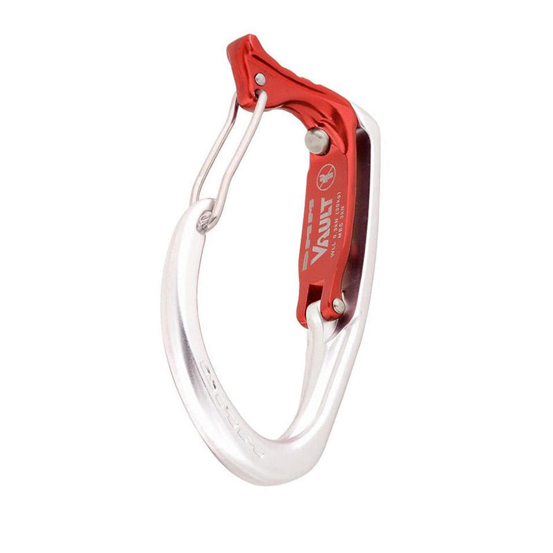DMM Vault Wire Gate Tool Clip - Red / Silver