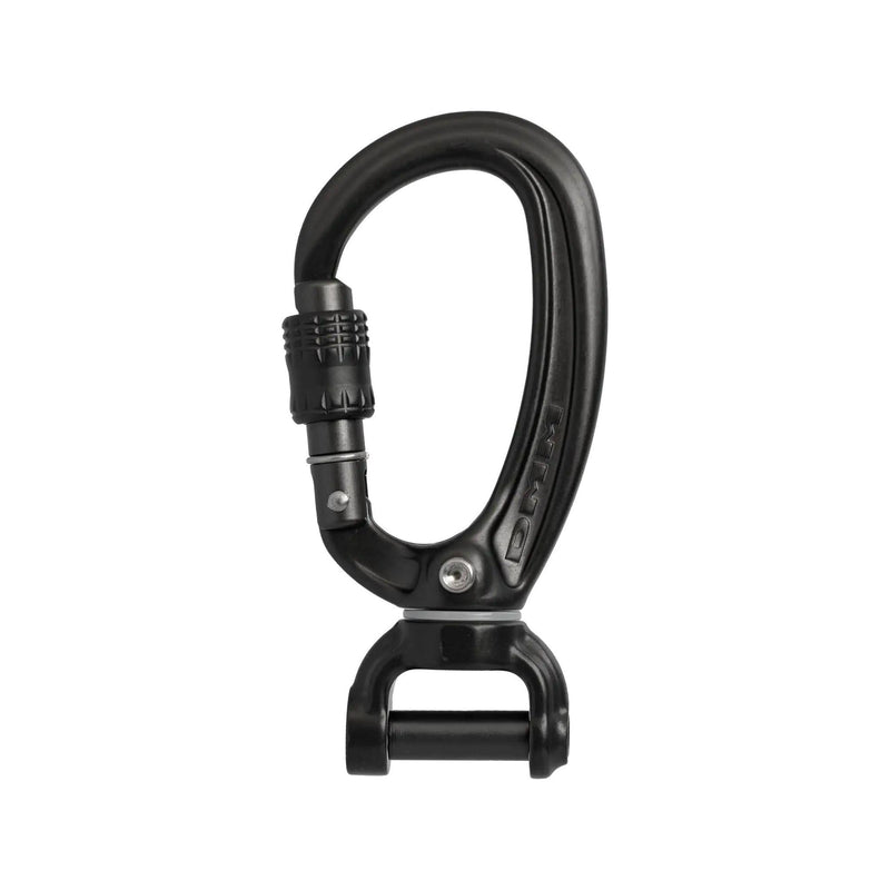 DMM XSRE Lock Swivel Screwgate 16mm Yoke Carabiner - Matt Grey