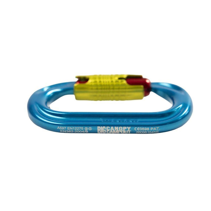 DMM x Big Canopy Campout PerfectO Locksafe 3 Way Carabiner - Blue