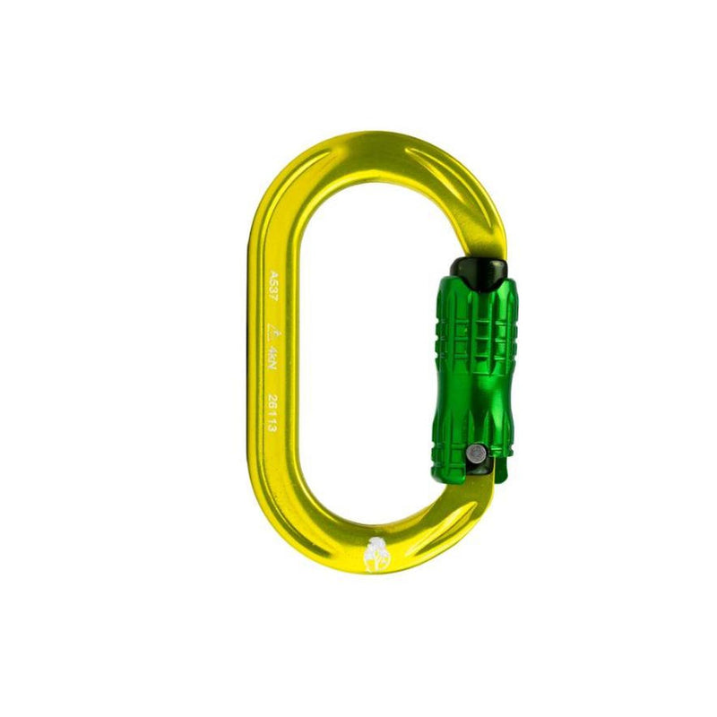DMM x Big Canopy Campout XSRE Locksafe Mini 3 Way Carabiner - Lime
