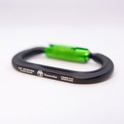 DMM x Treeworker Ultra O Locksafe 3 Way Carabiner - Black / Green