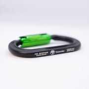 DMM x Treeworker Ultra O Locksafe 3 Way Carabiner - Black / Green