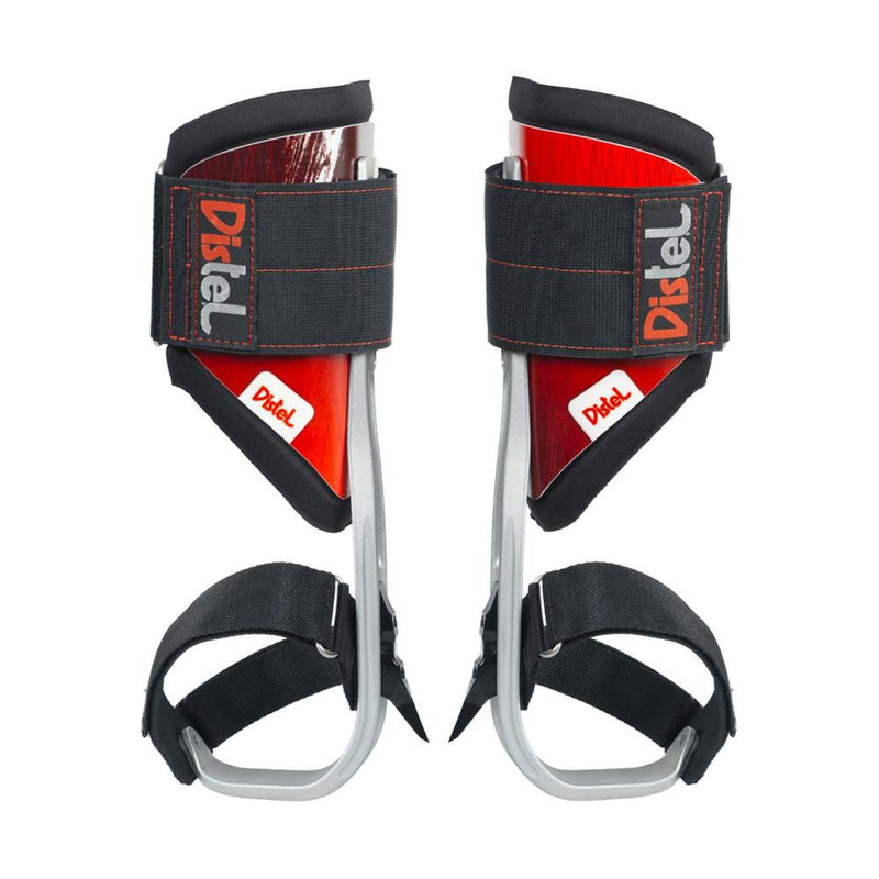Distel Aluminium 3.1 Climbing Spurs / Spikes with Velcro Lower Straps