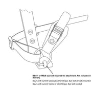 Distel Replacement Lower Ratchet Straps