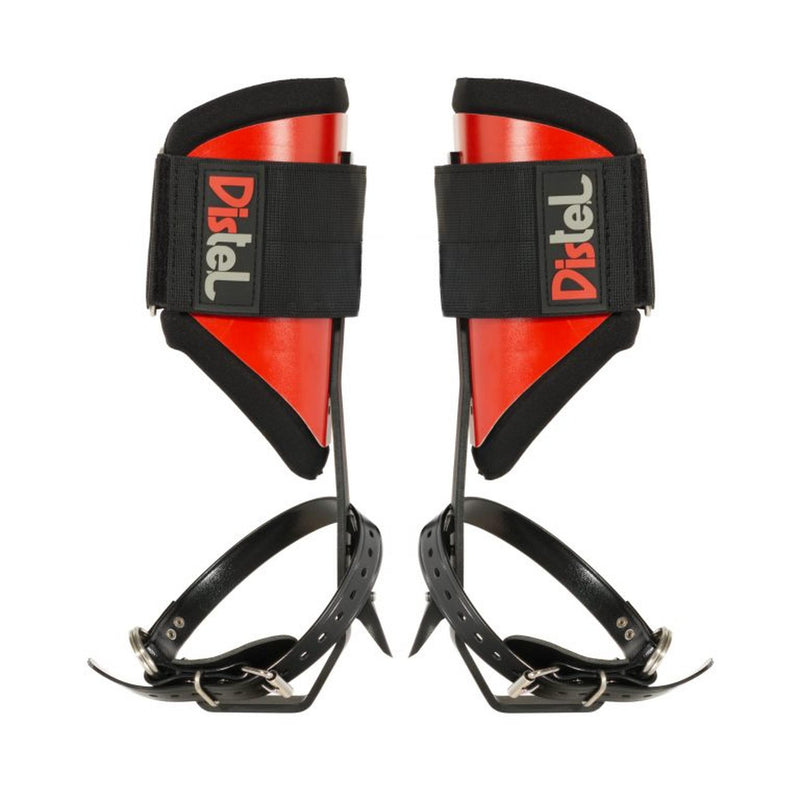 Distel Steel Climbing Spurs / Spikes with Classic Lower Straps