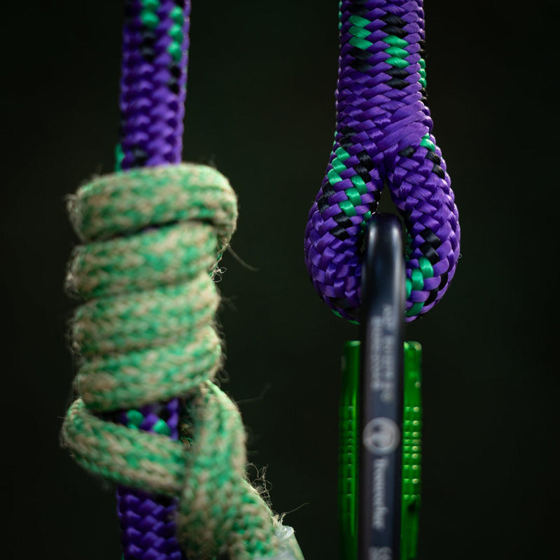 Donaghy's Cougar 11.7mm Climbing Rope - Purple / Green - 2 Splice