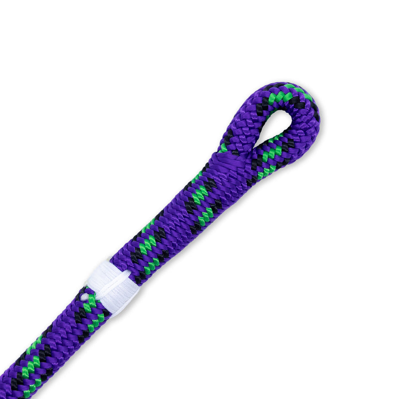 Donaghy's Cougar 11.7mm Climbing Rope - Purple / Green - 1 Splice