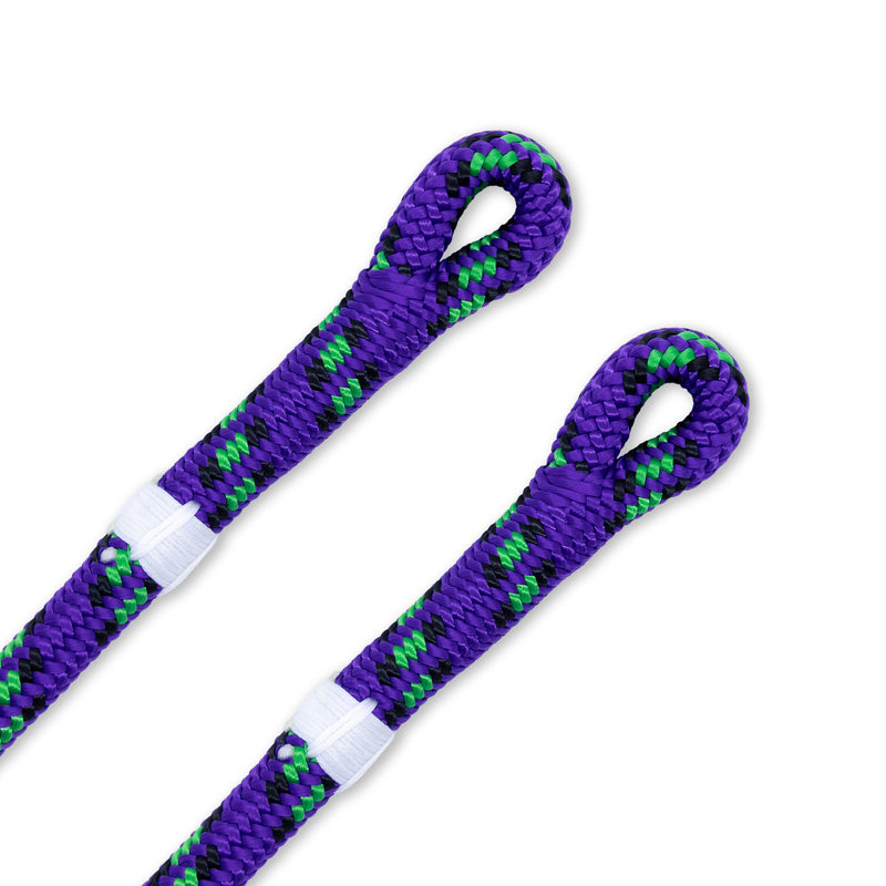 Donaghy's Cougar 11.7mm Climbing Rope - Purple / Green - 2 Splice