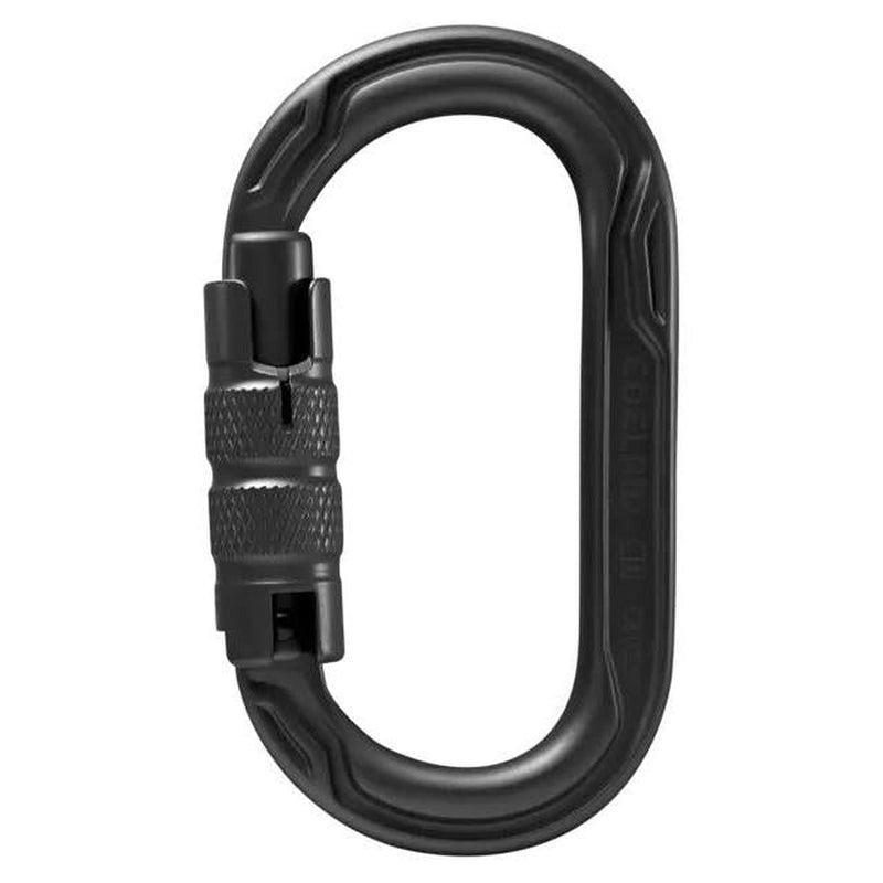 Edelrid Oval Power 2500 3 Way Carabiner - Black