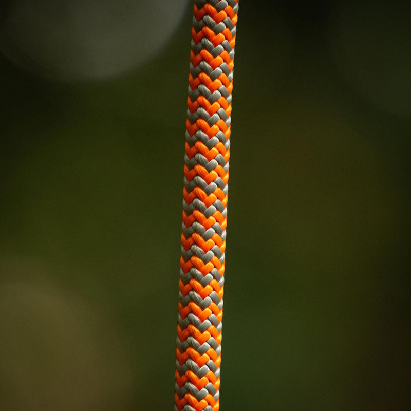 Edelrid Woodpecker 11.7mm Climbing Rope - Orange / Grey - 1 Splice
