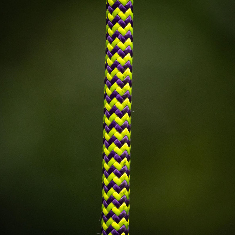 Edelrid Woodpecker 11.7mm Climbing Rope - Purple / Yellow - 1 Splice