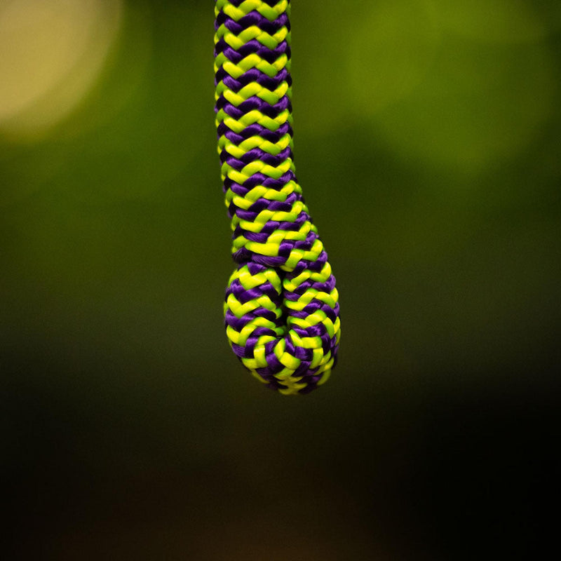 Edelrid Woodpecker 11.7mm Climbing Rope - Purple / Yellow - 1 Splice