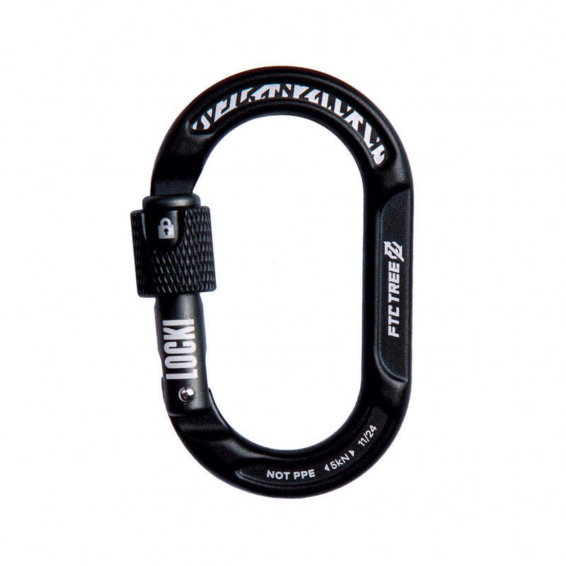 FTC Locki & Sigyn Accessory Carabiners (set of 2) - Black