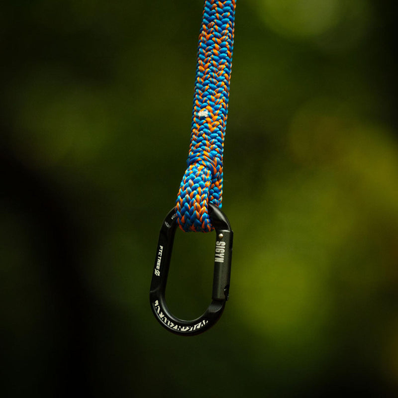 FTC Nigma 12mm Climbing Rope - Blue / Orange - 1 Splice